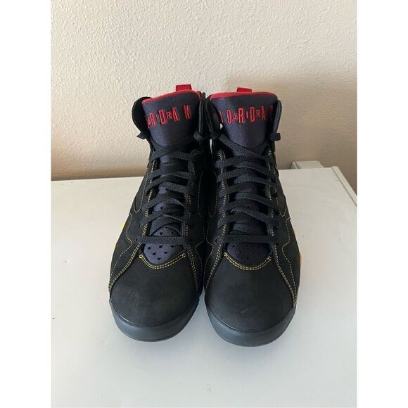 Nike Mens Air Jordan 7 CU9307-081 Citrus Black Basketball Shoes Sneakers Size 12 main image 6